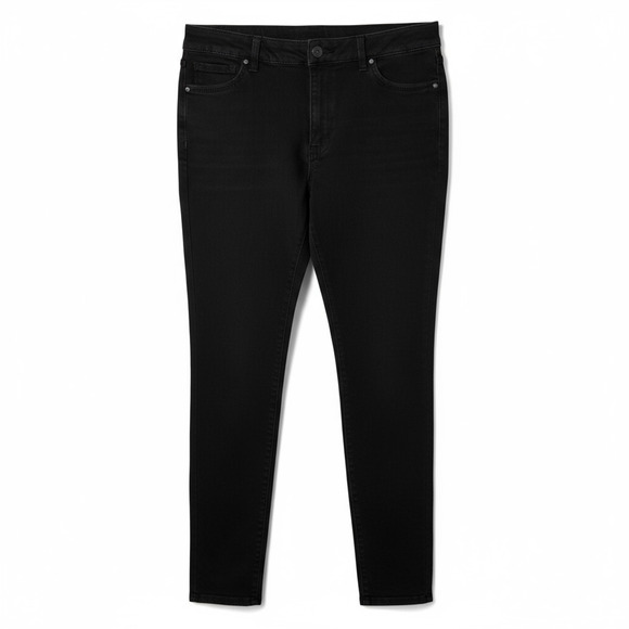 Blue Spice Womens Skinny Jegging Jeans Junior's 11 Black Stretch Denim High Rise - Picture 1 of 7